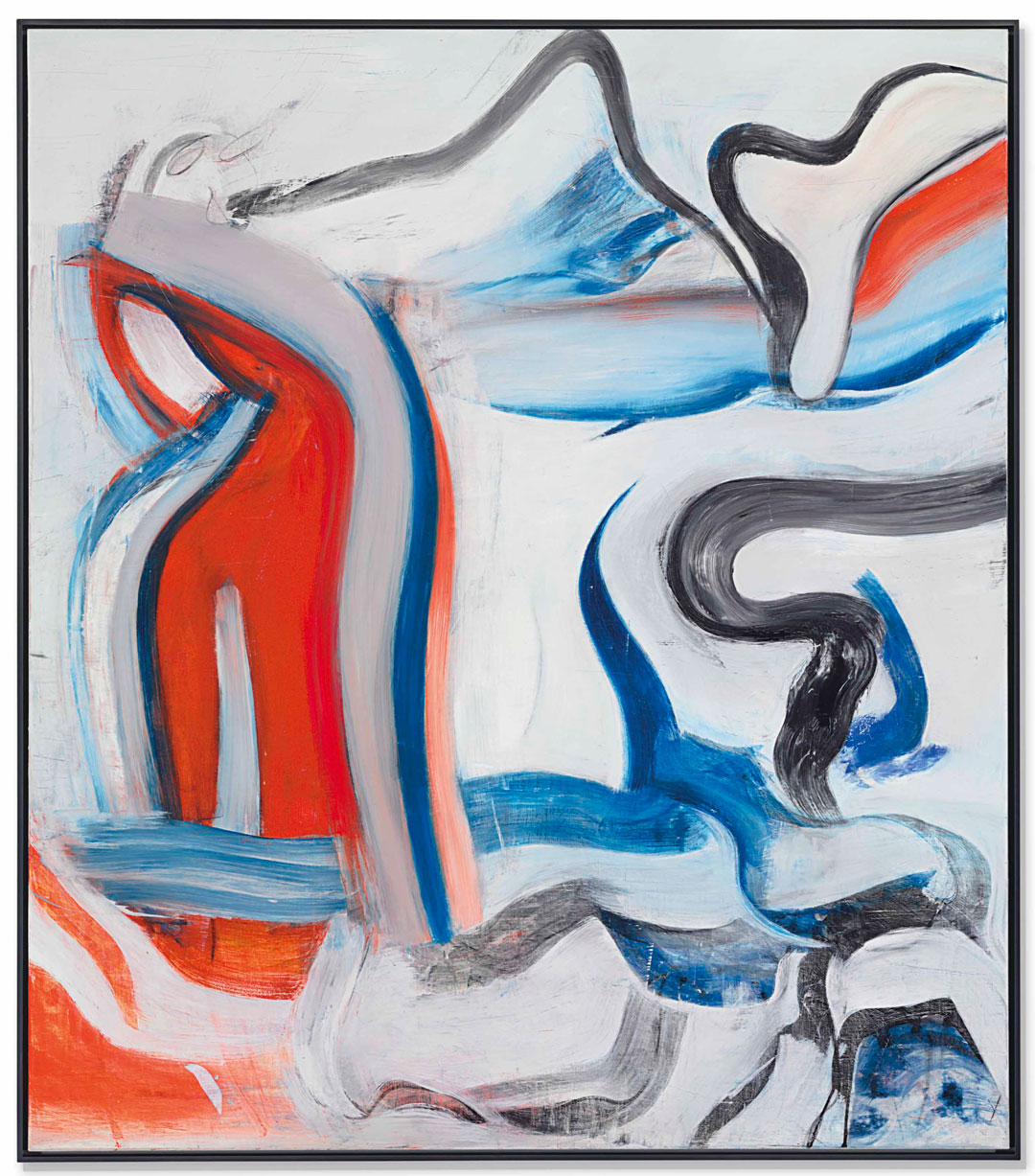 Untitled XIX (1982) by Willem de Kooning. Image courtesy of Christie's