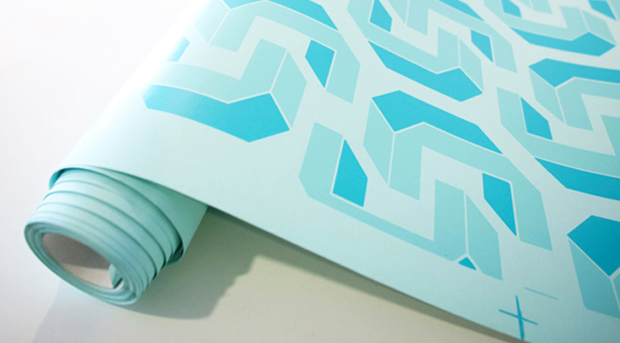 Graphic Odyssey: limited edition wallpaper from the Design Museum