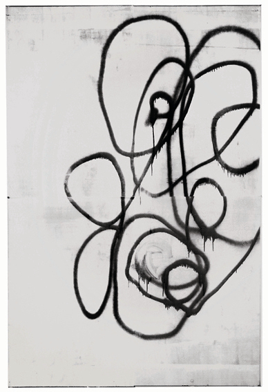 He Said She Said (2001) by Christopher Wool