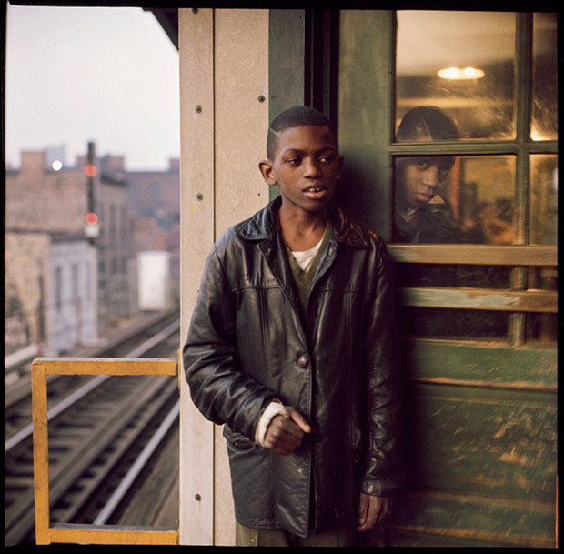 Subway Two Boys - Danny Lyon