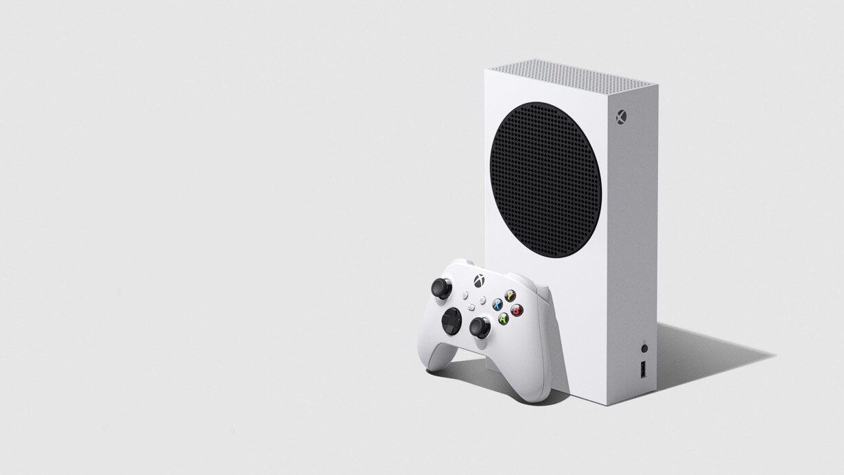 Microsoft's new Xbox Series S. Image courtesy of Xbox