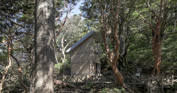 Yakushima Takatsuka Lodge by Shigeru Ban Architects