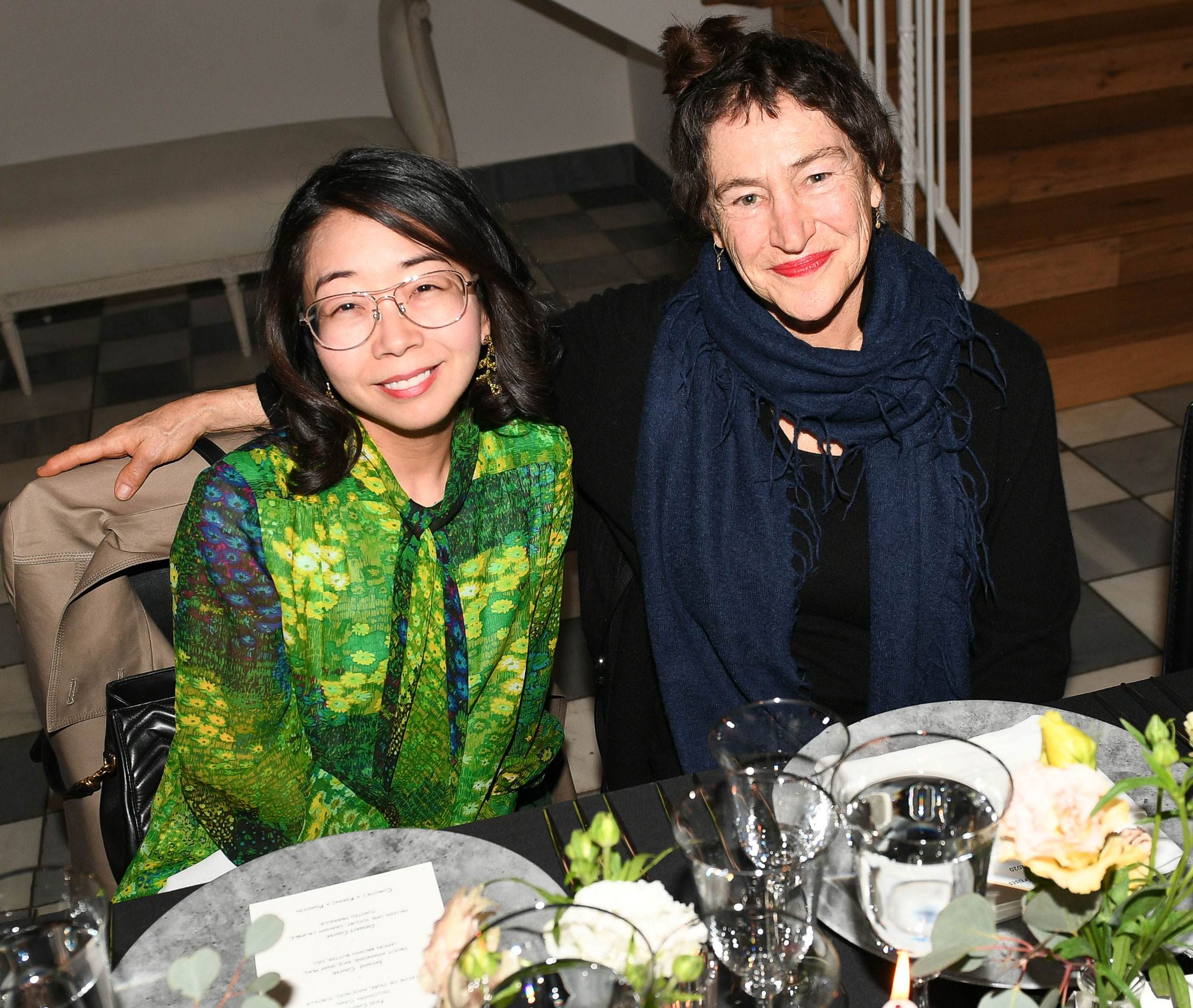 Yayoi Shionoiri and Nancy Rubins at our Frieze LA event.  Photos by Billy Farrell/WWD
