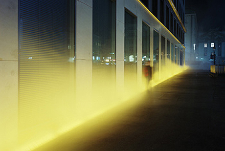 Olafur Eliasson's Yellow Fog (2008)