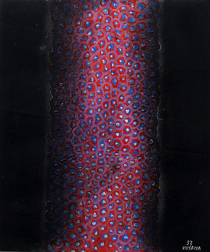 Column No.1, 1953 - Yayoi Kusama