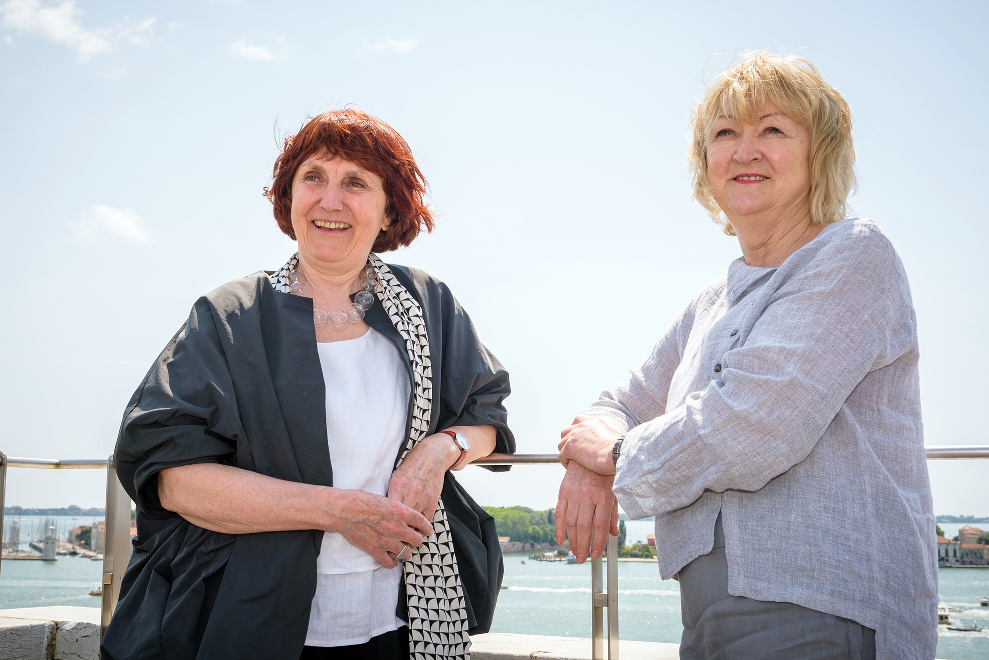 Shelley McNamara and Yvonne Farrell of Grafton Architects. Photo by Andrea Avezzu, courtesy of La Biennale di Venezia