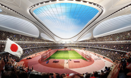 Japan National Stadium by Zaha Hadid Architects © ZHA