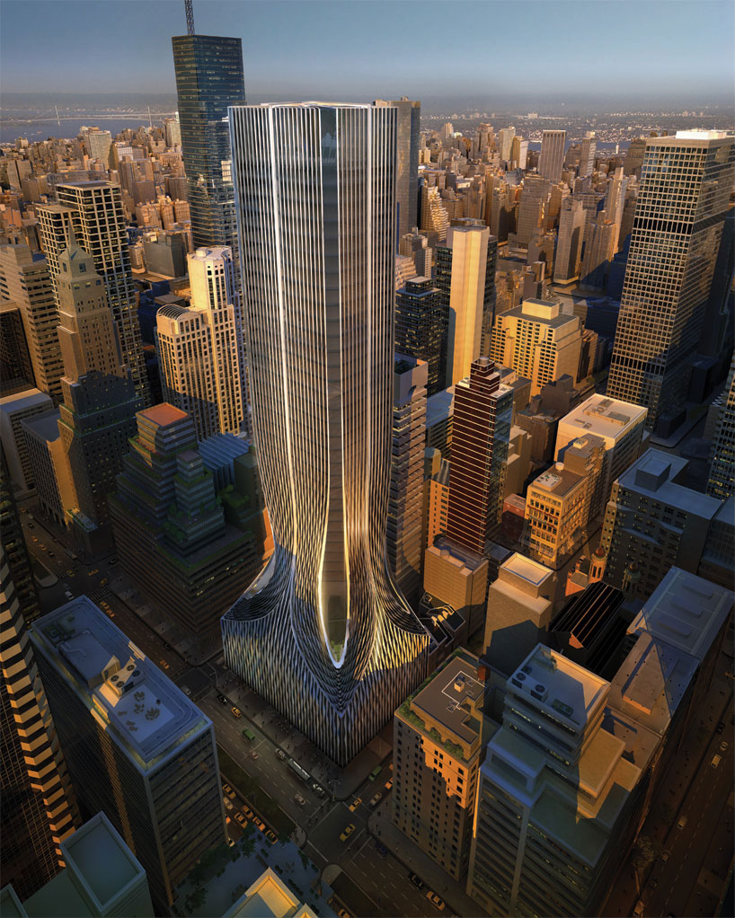 425 Park Avenue, New York. Image courtesy Zaha Hadid Architects