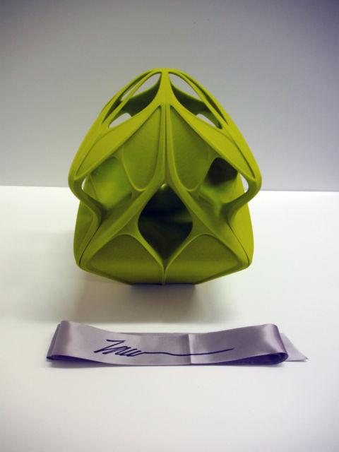 Zaha Hadid's Christmas bauble