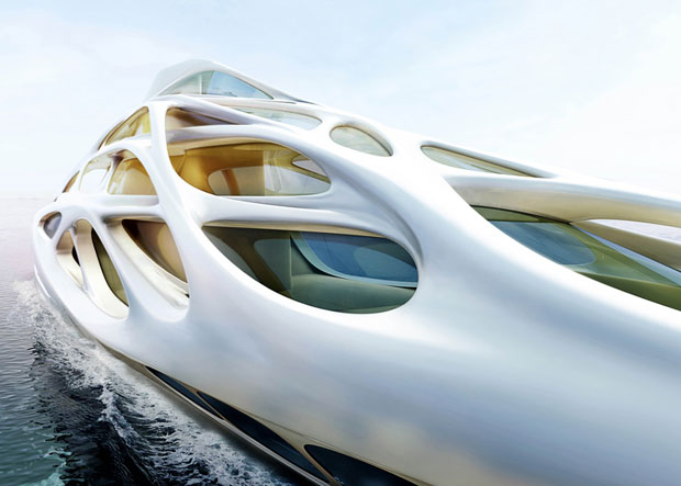 Zaha Hadid designs superyacht for Blohm + Voss